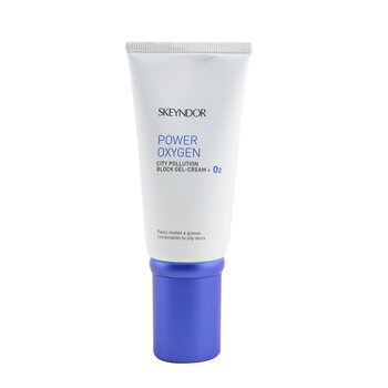 SKEYNDOR Power Oxygen City Pollution Block Gel-Cream + O2 (For Combination To Oily Skin)