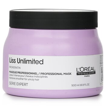 LOreal Professionnel Serie Expert - Liss Unlimited Prokeratin Intense Smoothing Mask (For Unruly Hair)