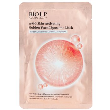 BIO UP a-GG Skin Activating Golden Yeast Liposome Mask