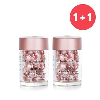 Elizabeth Arden 【Buy 1 Get 1】Ceramide Retinol Capsules - Line Erasing Night Serum (Add ONE to Cart and get TWO)