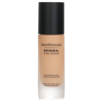 BareMinerals Original Pure Serum Radiant Natural Liquid Foundation Mineral SPF 20 - # Medium Neutral 3