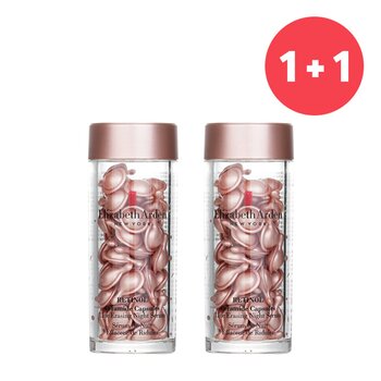 Elizabeth Arden 【1+1 Set】Ceramide Retinol Capsules - Line Erasing Night Serum