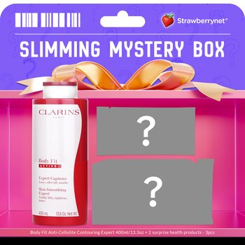 [Slimming Mystery Box] Body Fit Anti-Cellulite Contouring Expert 400ml + 2 surprise health products - 3pcs