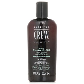 American Crew 3-in-1 Chamomile + Pine Shampoo,  Conditioner And Body Wash