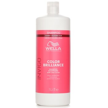 Wella Invigo Color Brilliance Shampoo With Lime Coarse Colored Hair